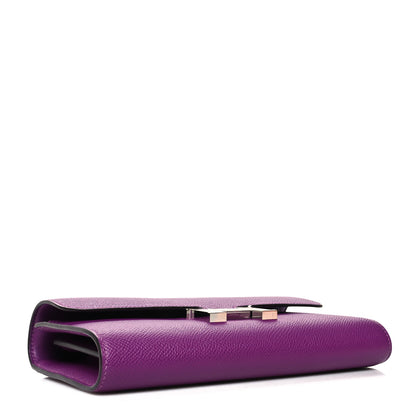 Hermes Epsom Constance Wallet To Go Anemone 4 of 11