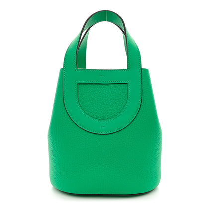 Hermes Taurillon Clemence Swift In-The-Loop 18 Bag Vert Comics 1 of 11