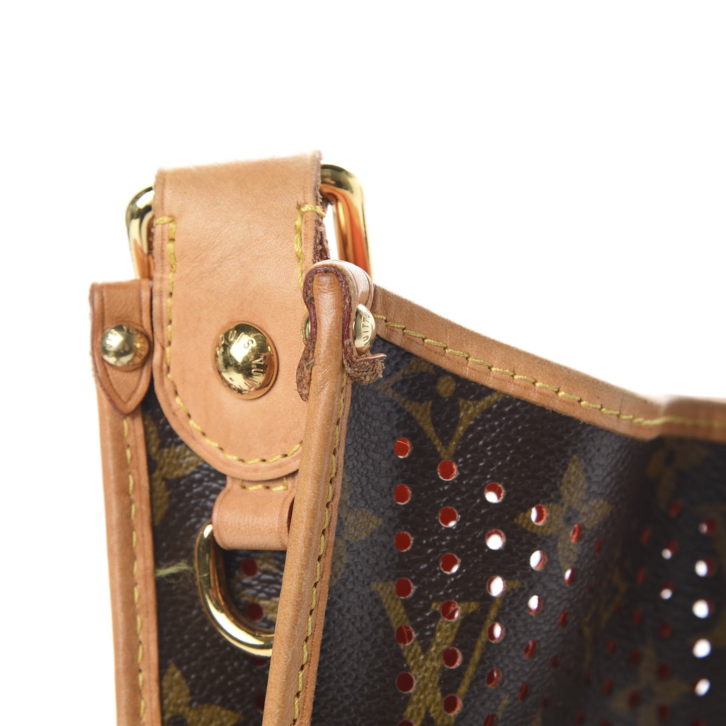 Monogram Perforated Musette Orange