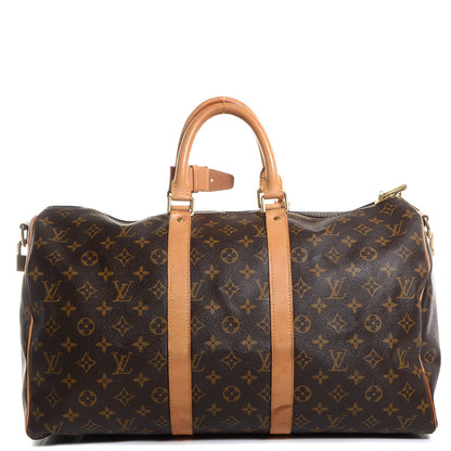 Louis Vuitton Monogram Keepall Bandouliere 45 1 of 7