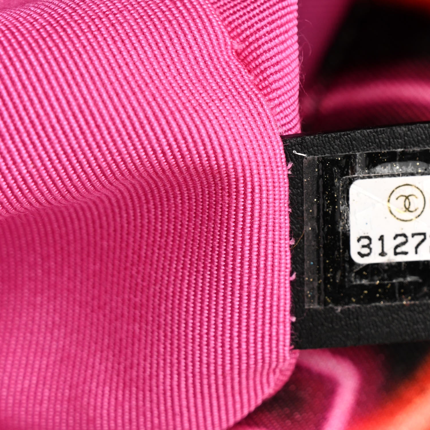 Chanel Fabric Printed Medium Chanel 19 Flap Black Multicolor 7 of 10