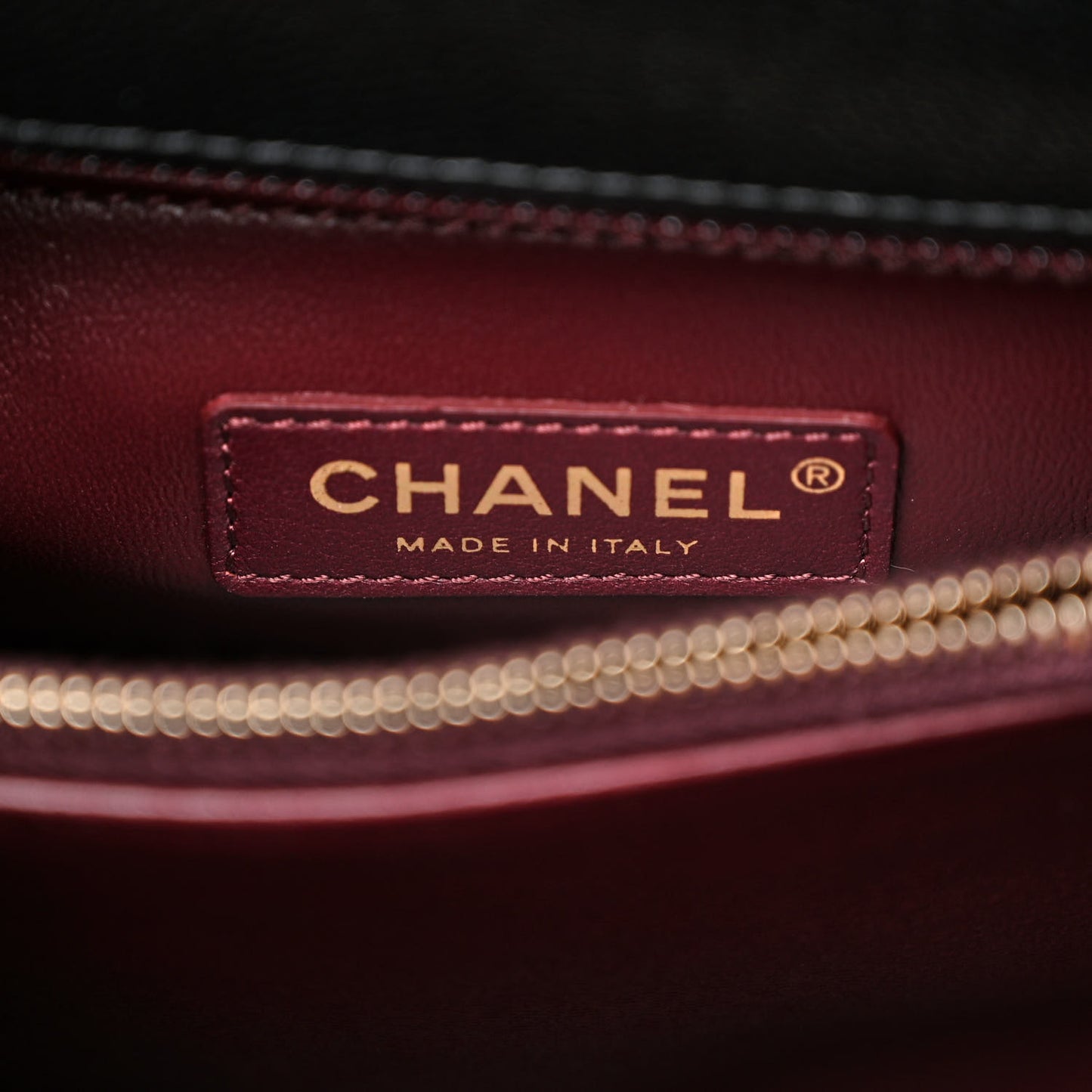 Caviar Quilted Small Coco Handle Flap Black