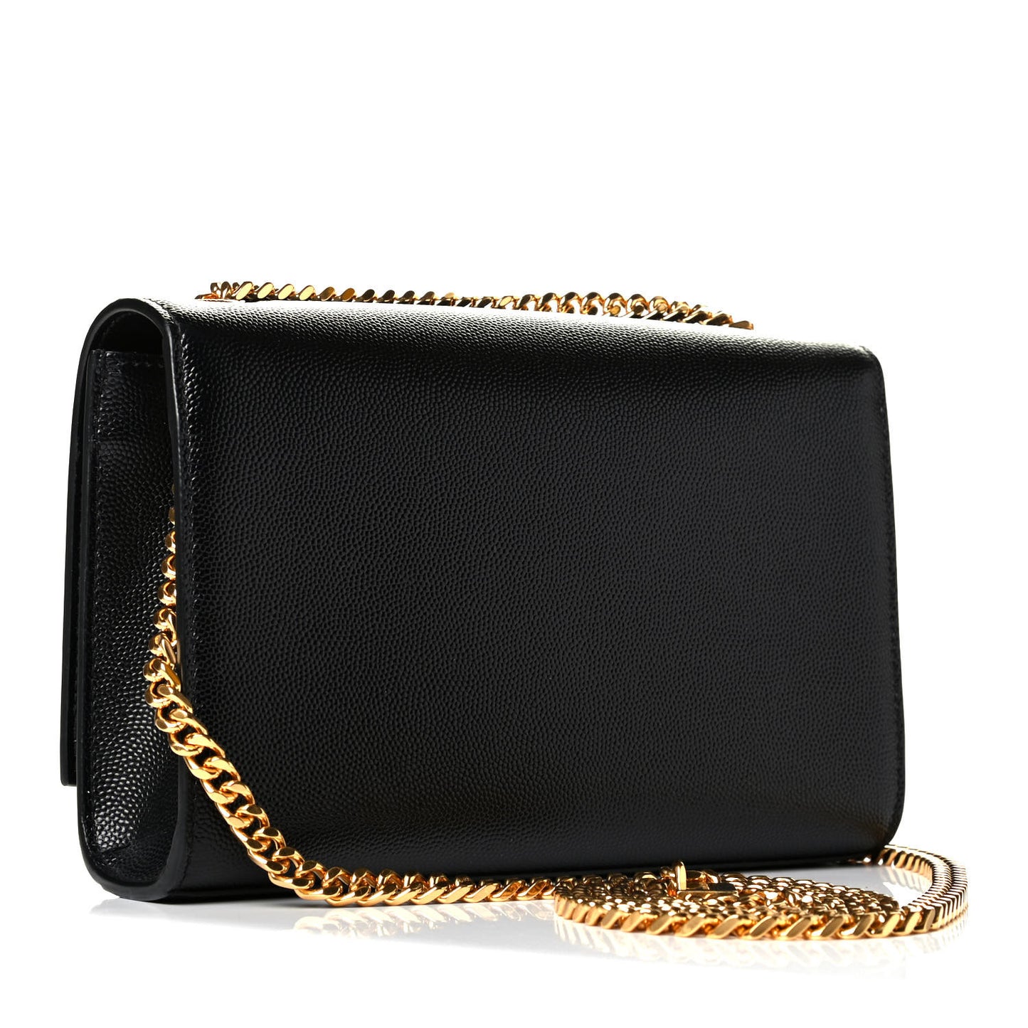 Grain De Poudre Small Monogram Kate Satchel Black
