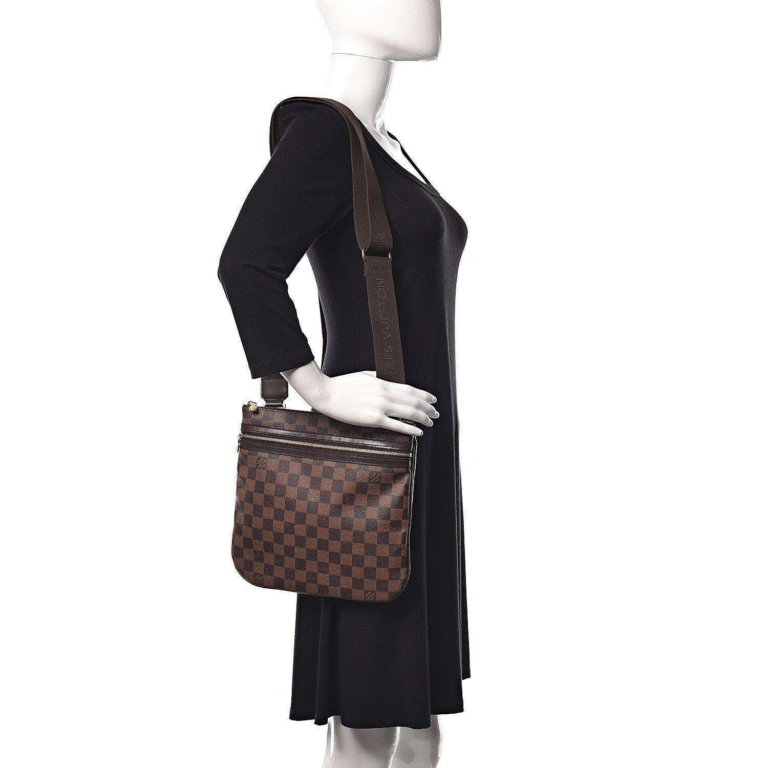 Louis Vuitton Damier Ebene Bosphore Pochette 2 of 8