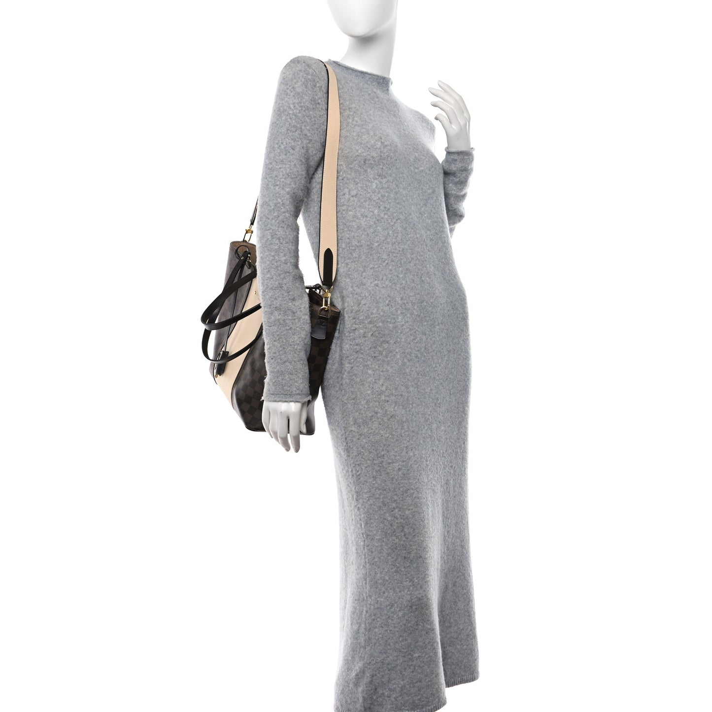 Damier Ebene Jersey Creme