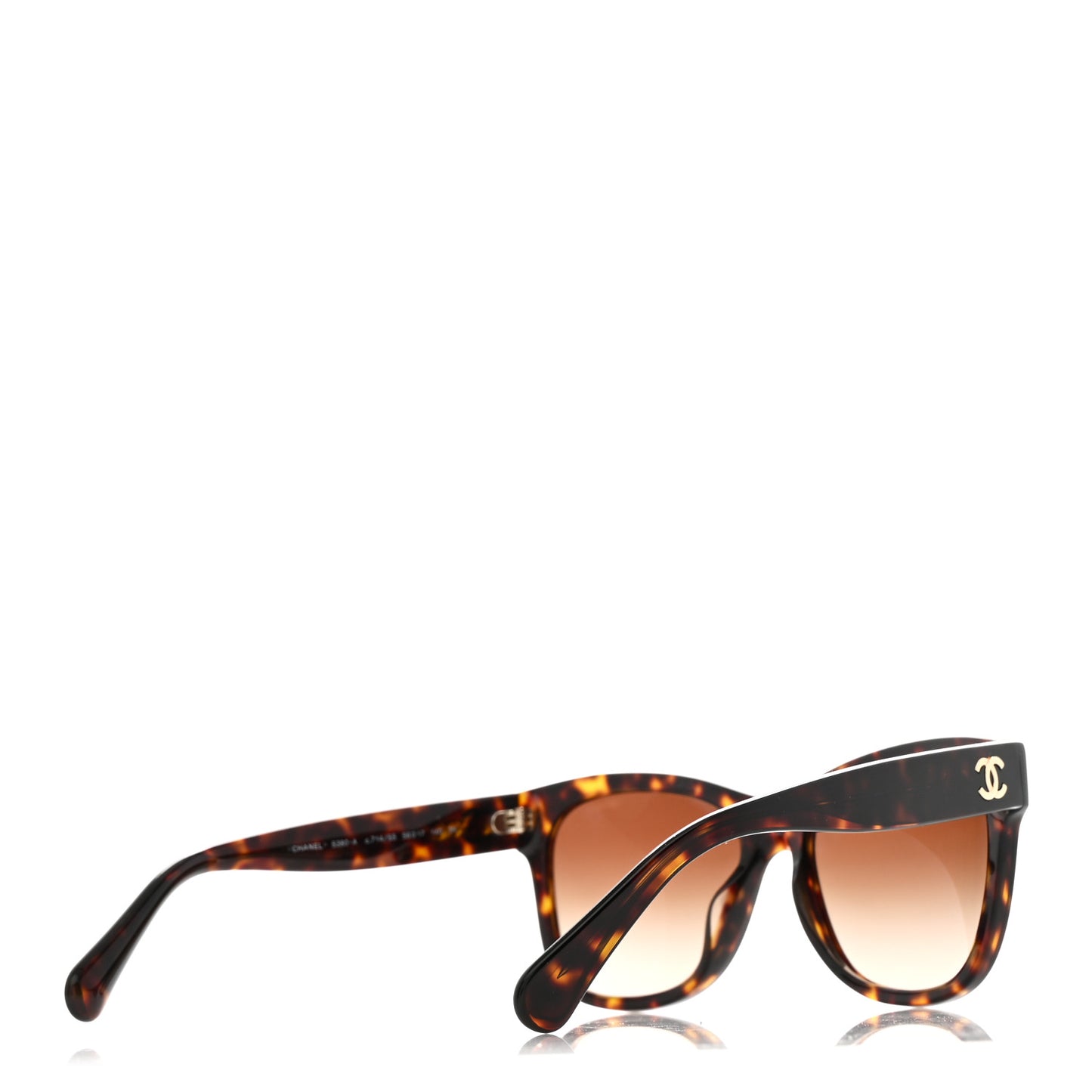 Acetate Runway Square Sunglasses 5380-A Dark Tortoise