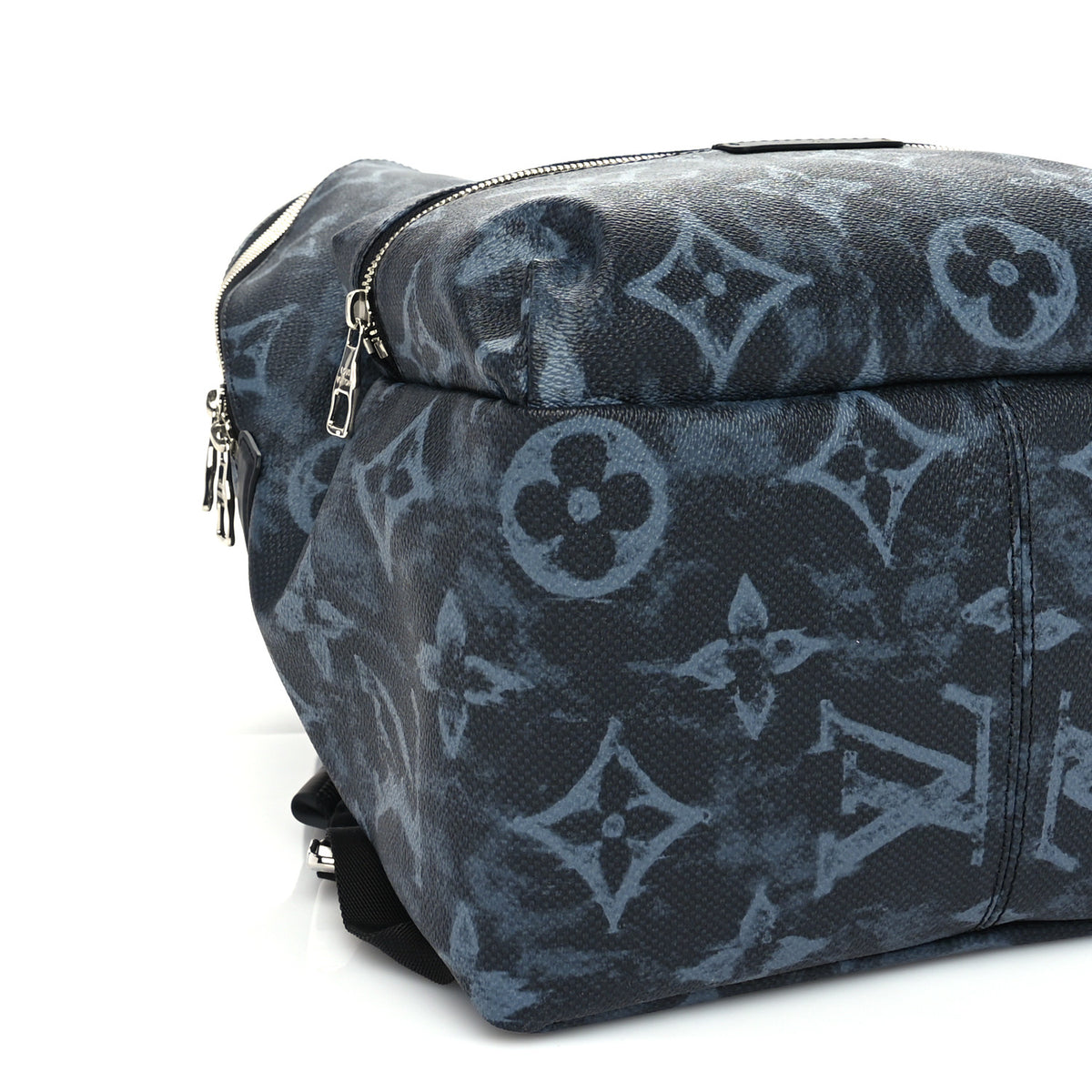 Monogram Pastel Discovery Backpack PM Black