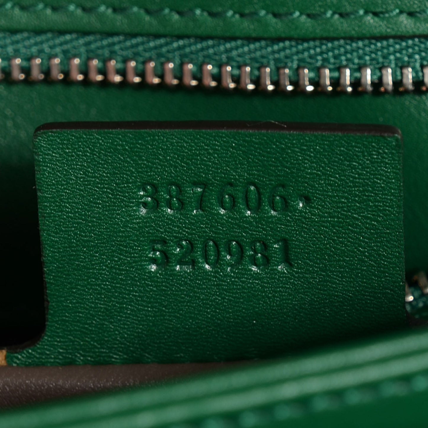 Shade Lux Calfskin Interlocking G Shoulder Bag Turtle Green