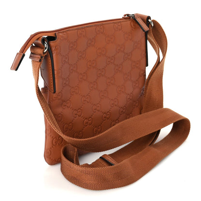 Gucci ssima Crossbody Messenger Bag Brown 2 of 8