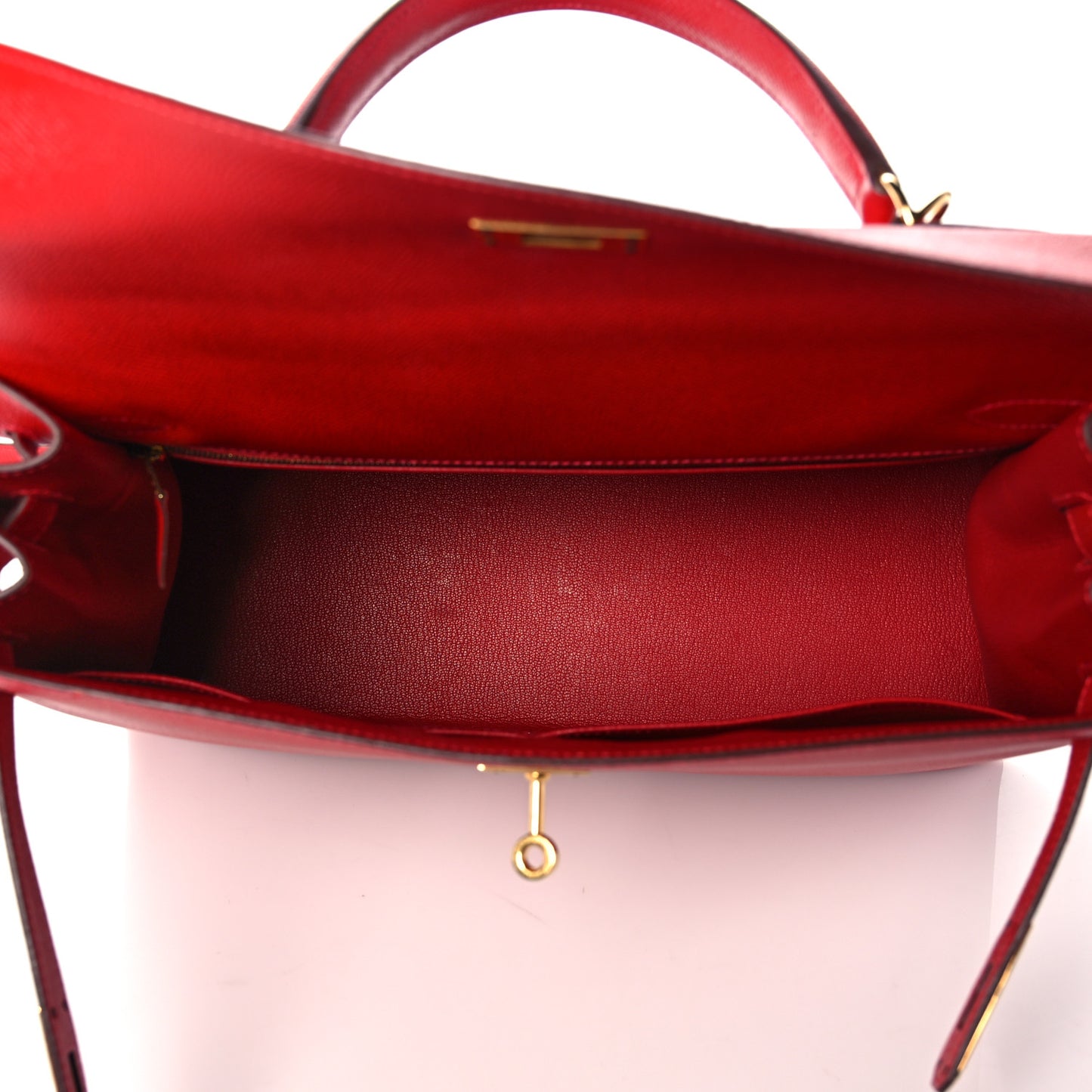 Epsom Kelly Sellier 35 Rouge Casaque