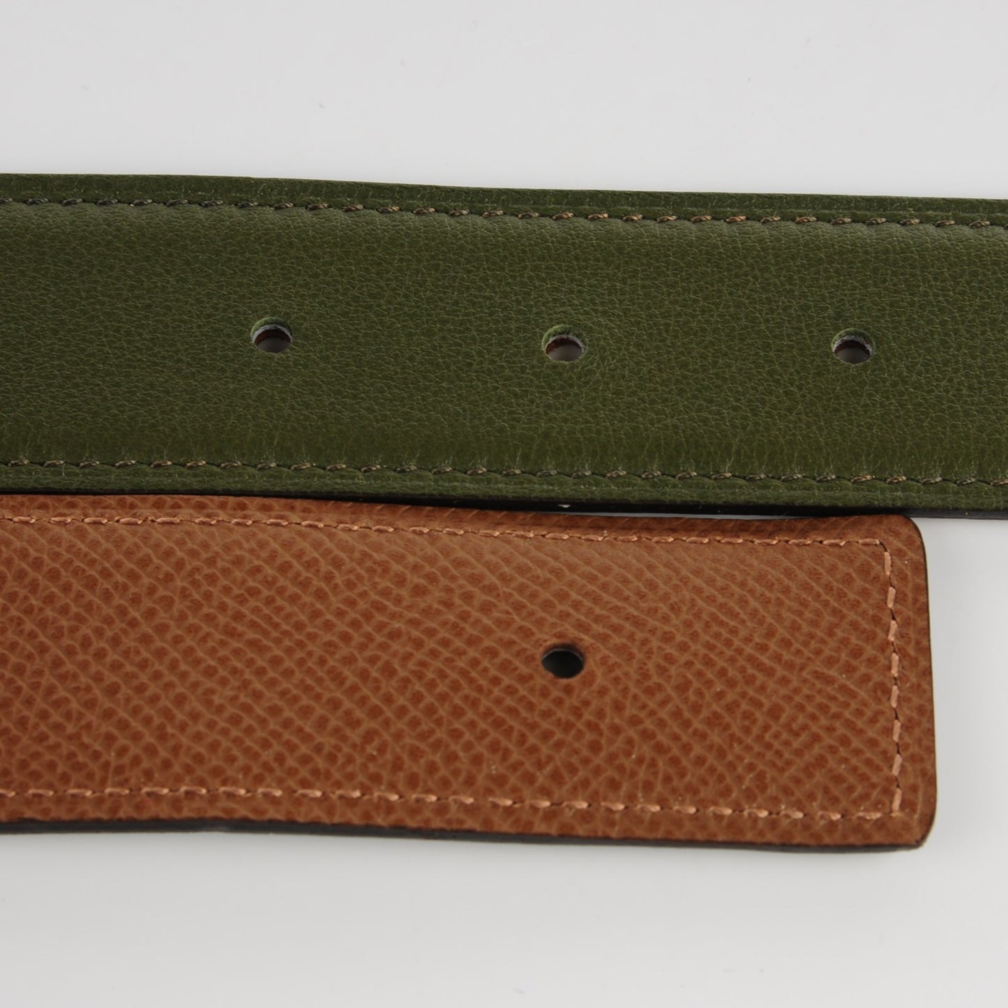 Epsom Swift Reversible 32mm Idem H Mens Belt 95 Alezan Vert Canopee