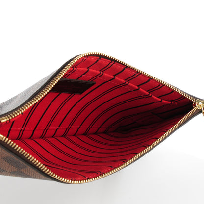 Louis Vuitton Damier Ebene Neverfull MM GM Pochette 5 of 8