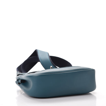 Hermes Veau Swift Mini Sac Berline Bleu Thalassa 4 of 9