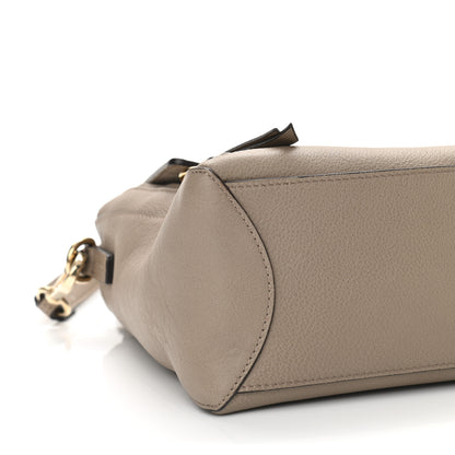 Chloe Calfskin Medium Faye Day Shoulder Bag Motty Grey 11 of 12