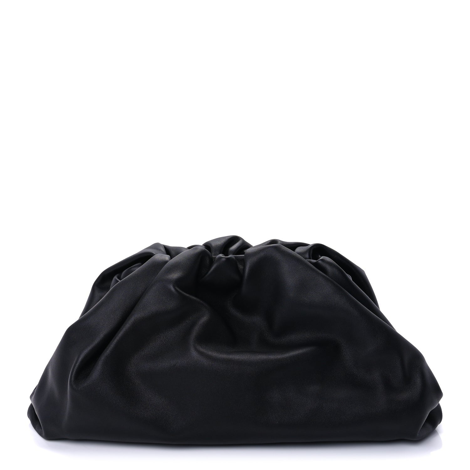 Bottega Veneta Smooth Butter Calf The Pouch Oversized Clutch  Black 1 of 8
