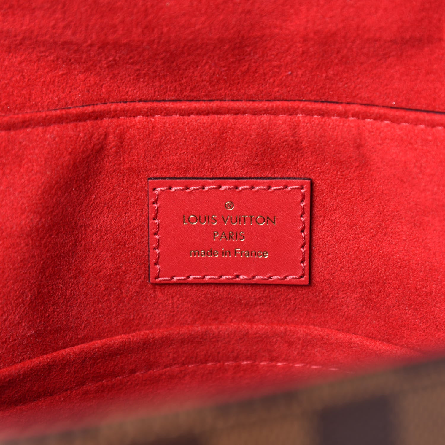 Louis Vuitton Damier Ebene Beaubourg MM Scarlet 8 of 10