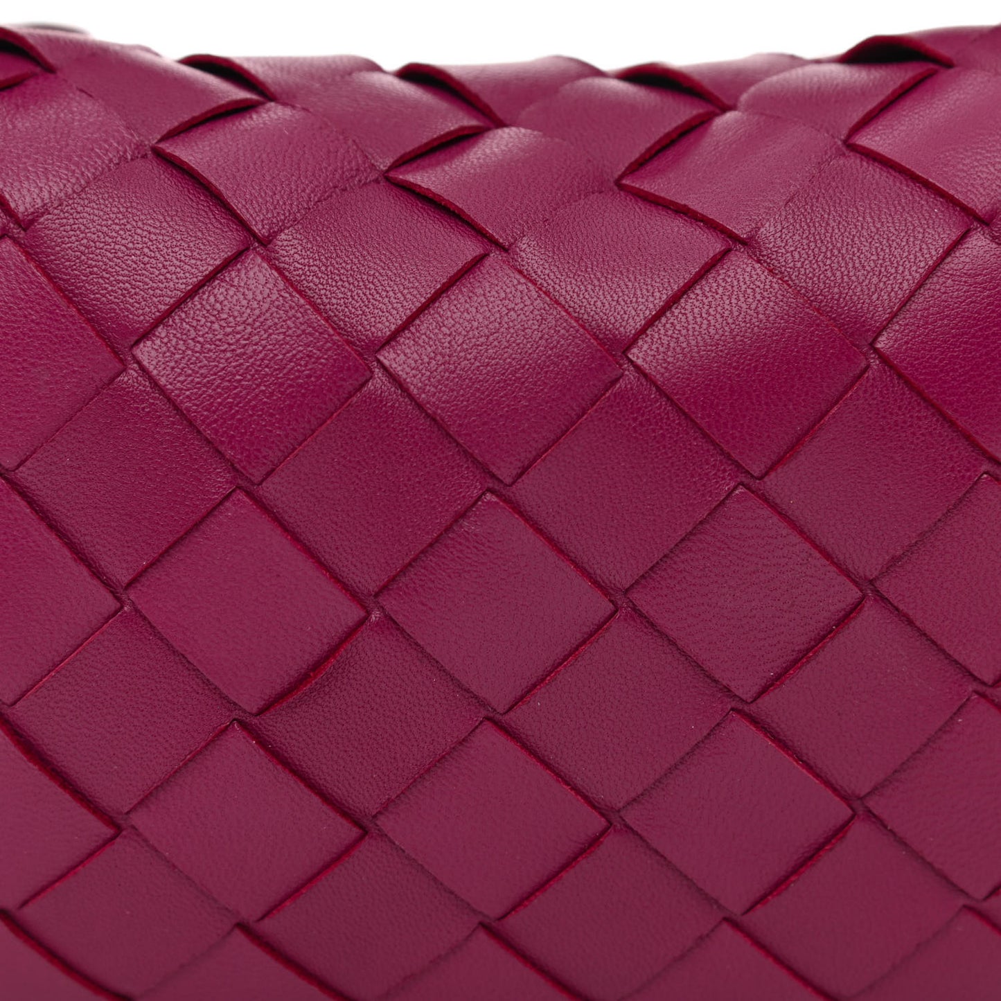Nappa Intrecciato Mini Jodie Cinnabar