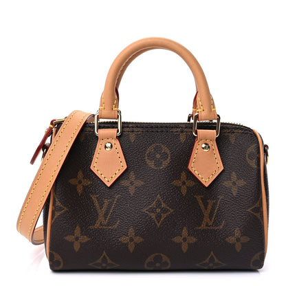 Louis Vuitton Monogram Nano Speedy Bandouliere 1 of 8