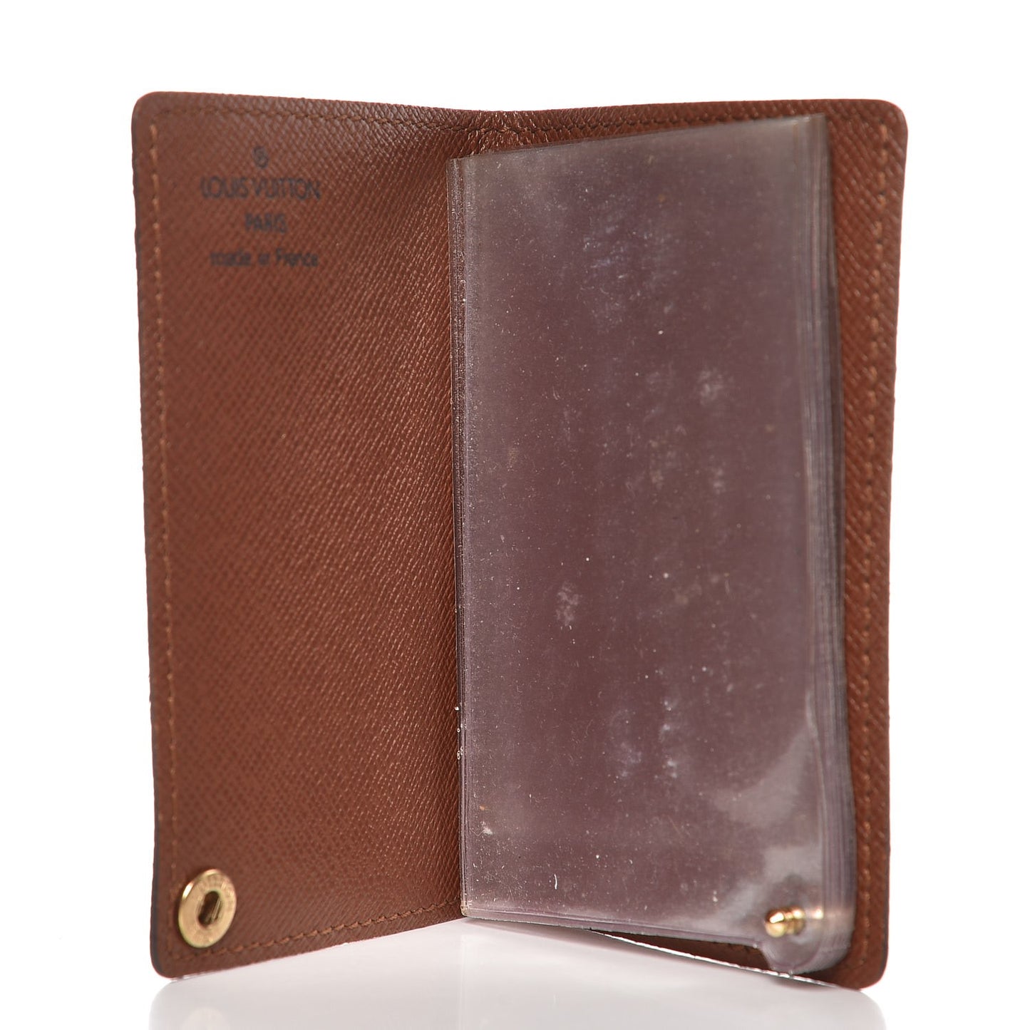 Monogram Credit Card Photo Holder