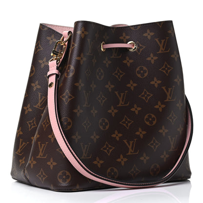 Louis Vuitton Monogram Neonoe MM Rose Poudre 2 of 4