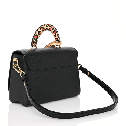 Louis Vuitton Epi Wild At Heart Twist One Handle MM Black 4 of 11