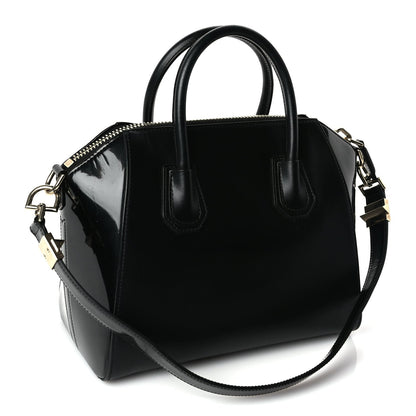 Givenchy Shiny Lord Calfskin Small Antigona  Black 2 of 9