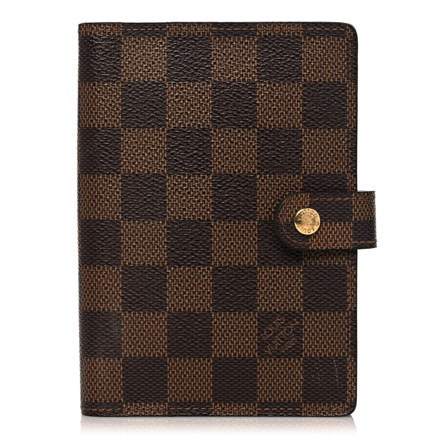 Damier Ebene Small Ring Agenda Cover