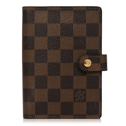 Louis Vuitton Damier Ebene Small Ring Agenda Cover 1 of 10