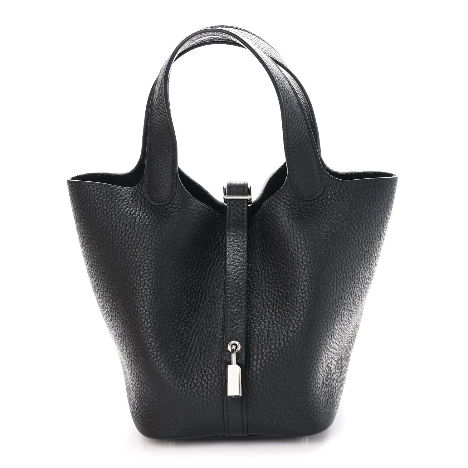 Hermes Taurillon Clemence Picotin Lock 18 PM Black 1 of 7