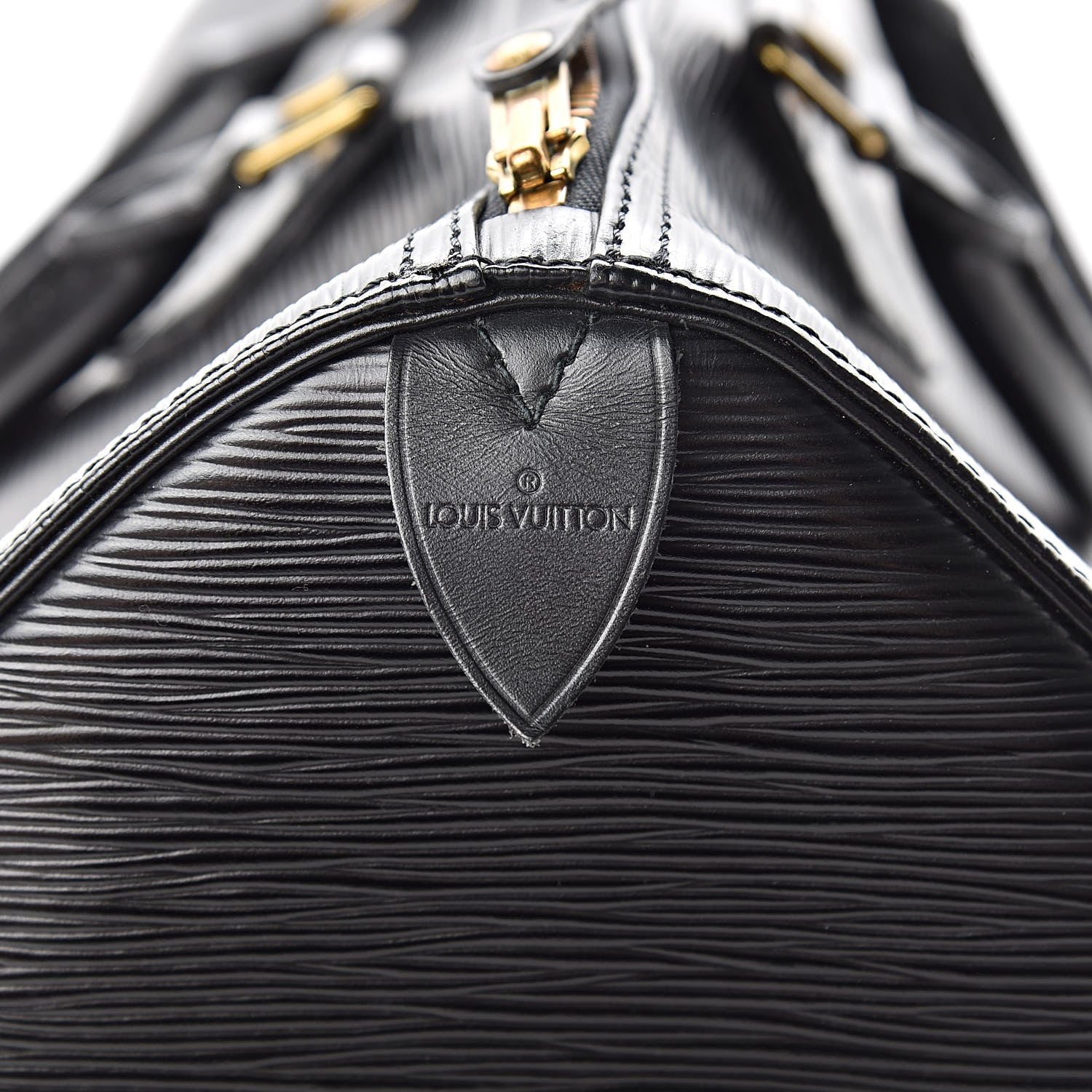 Louis Vuitton Epi Speedy 35 Black 6 of 15