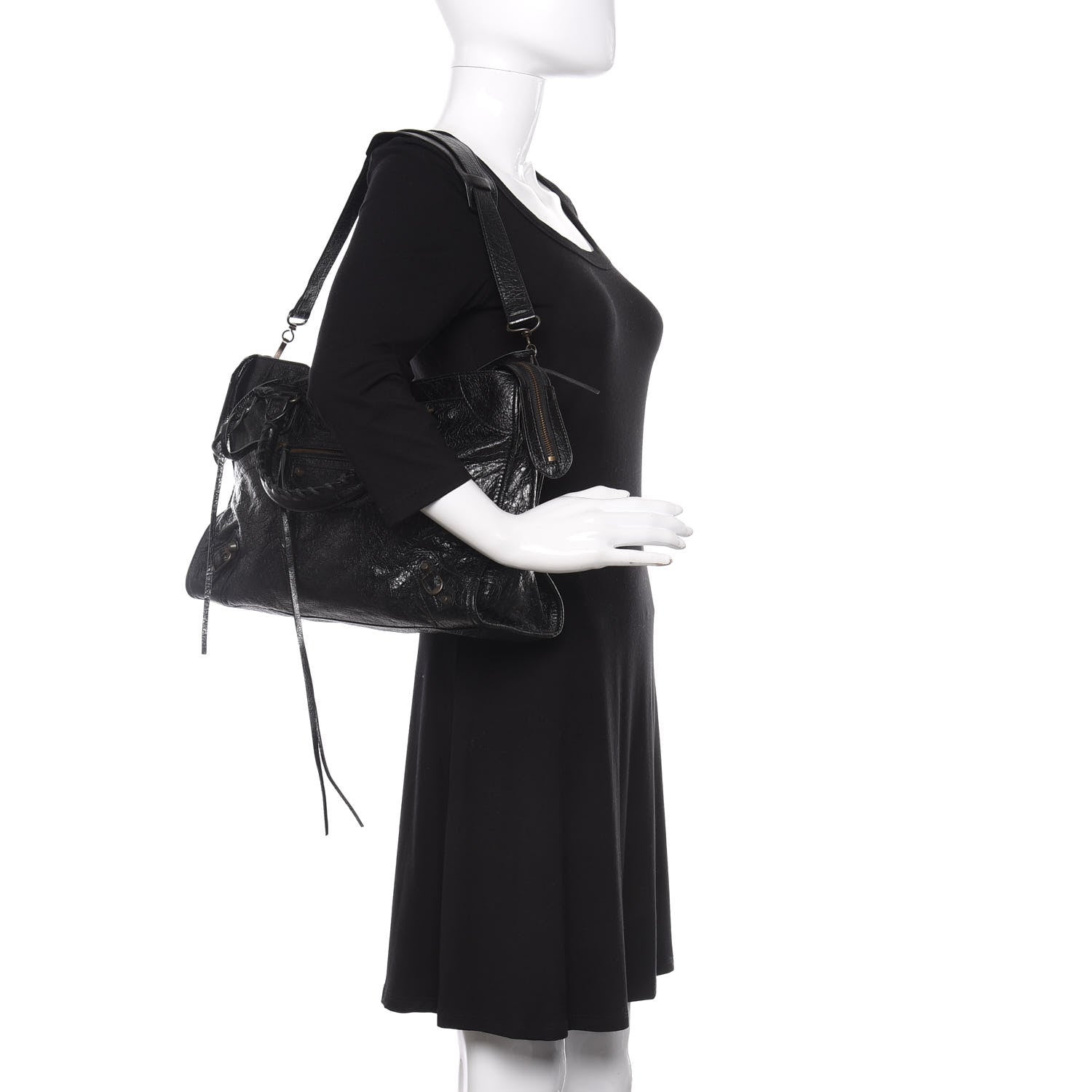 Balenciaga Agneau Classic Hardware City Black 2 of 13