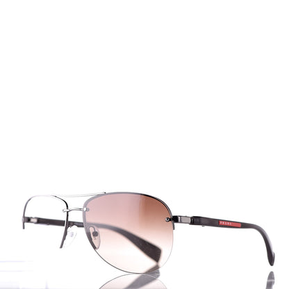 Prada Aviator Sunglasses SPS 56M Black 1 of 10
