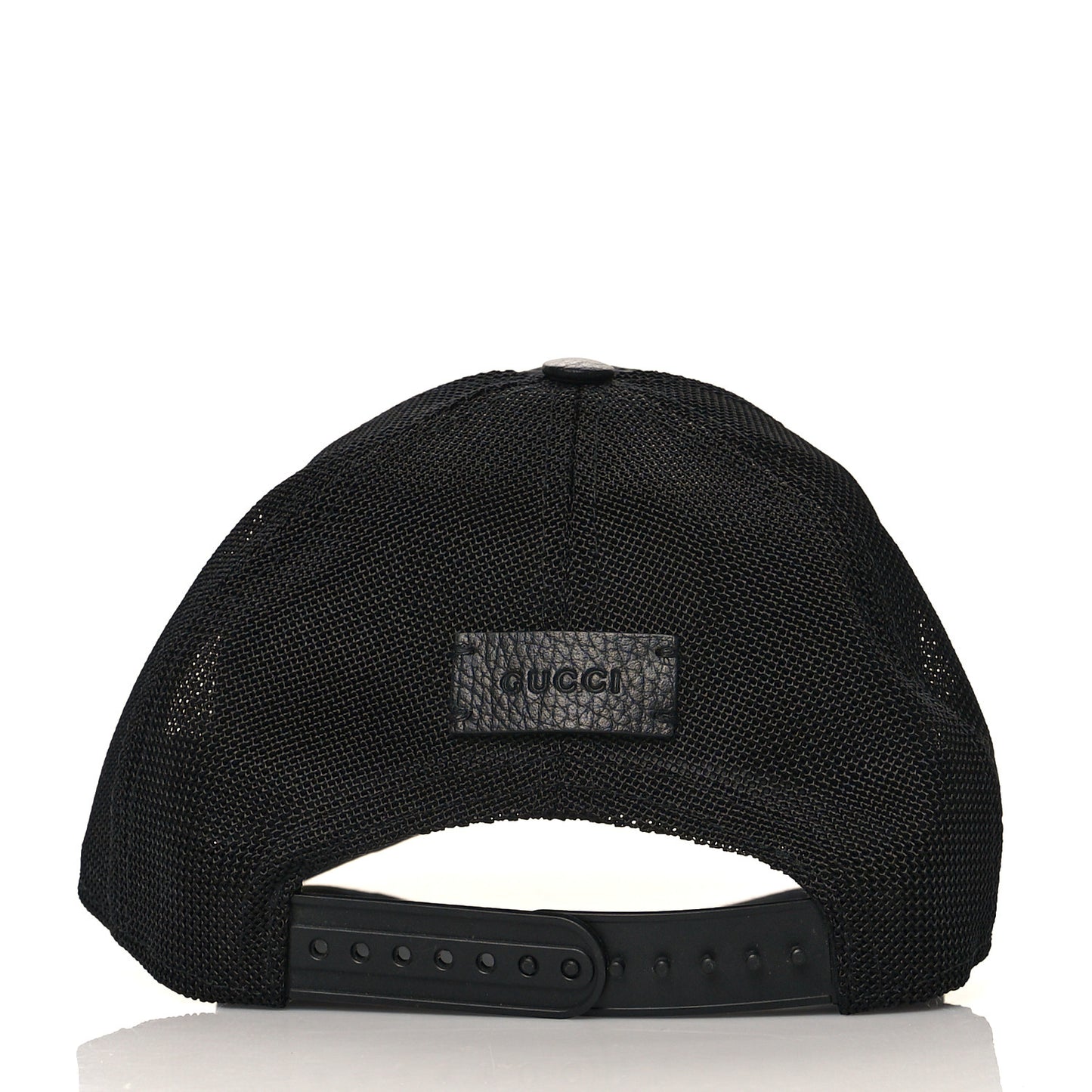 Nylon Monogram Baseball Hat M Black