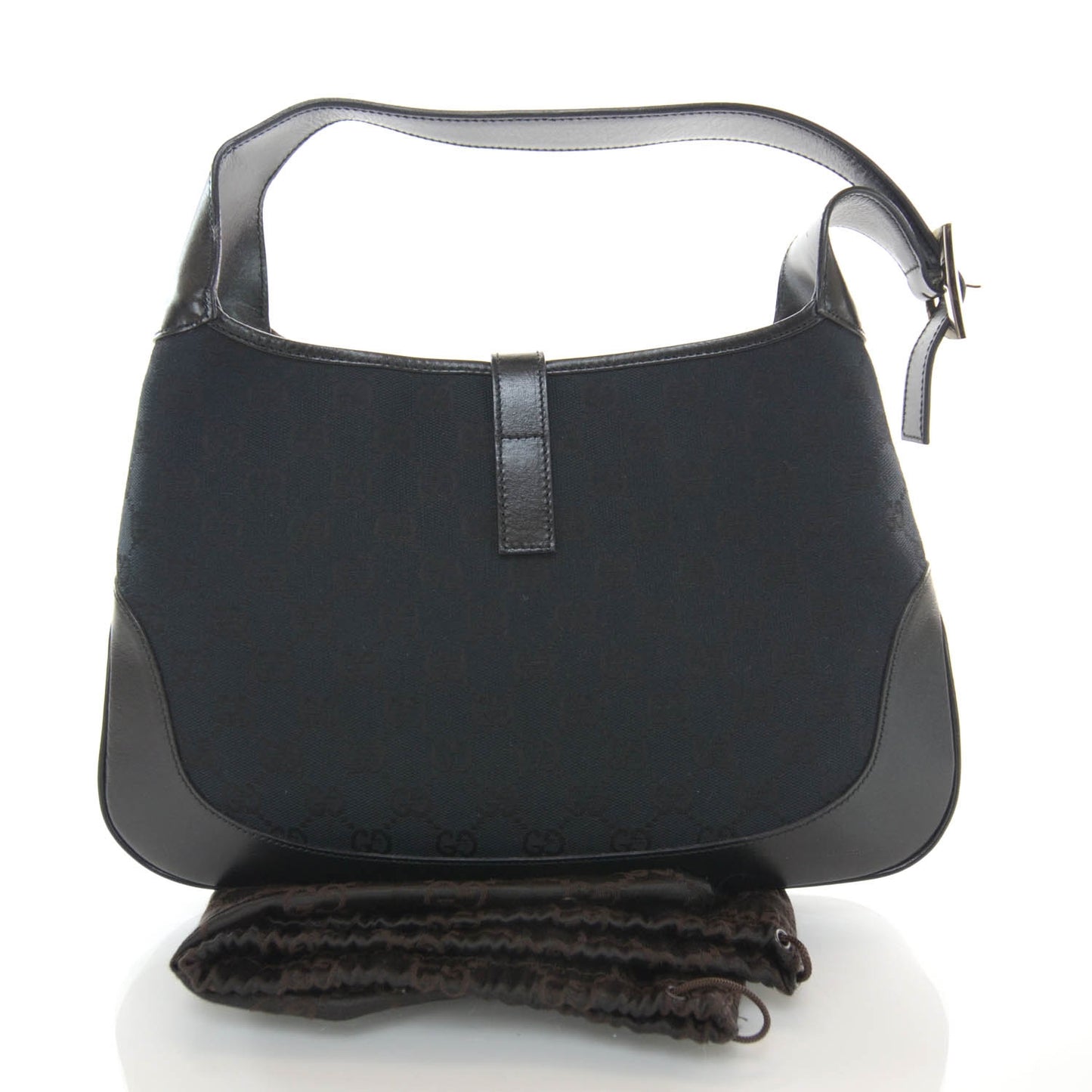 Monogram Jackie O Hobo Black