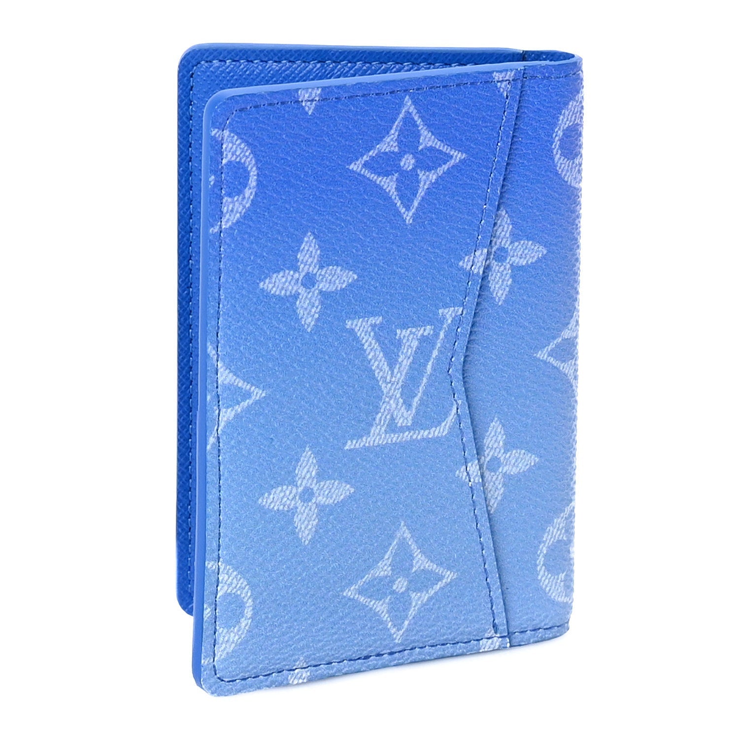 Louis Vuitton Monogram Clouds Pocket Organizer  Blue 3 of 7