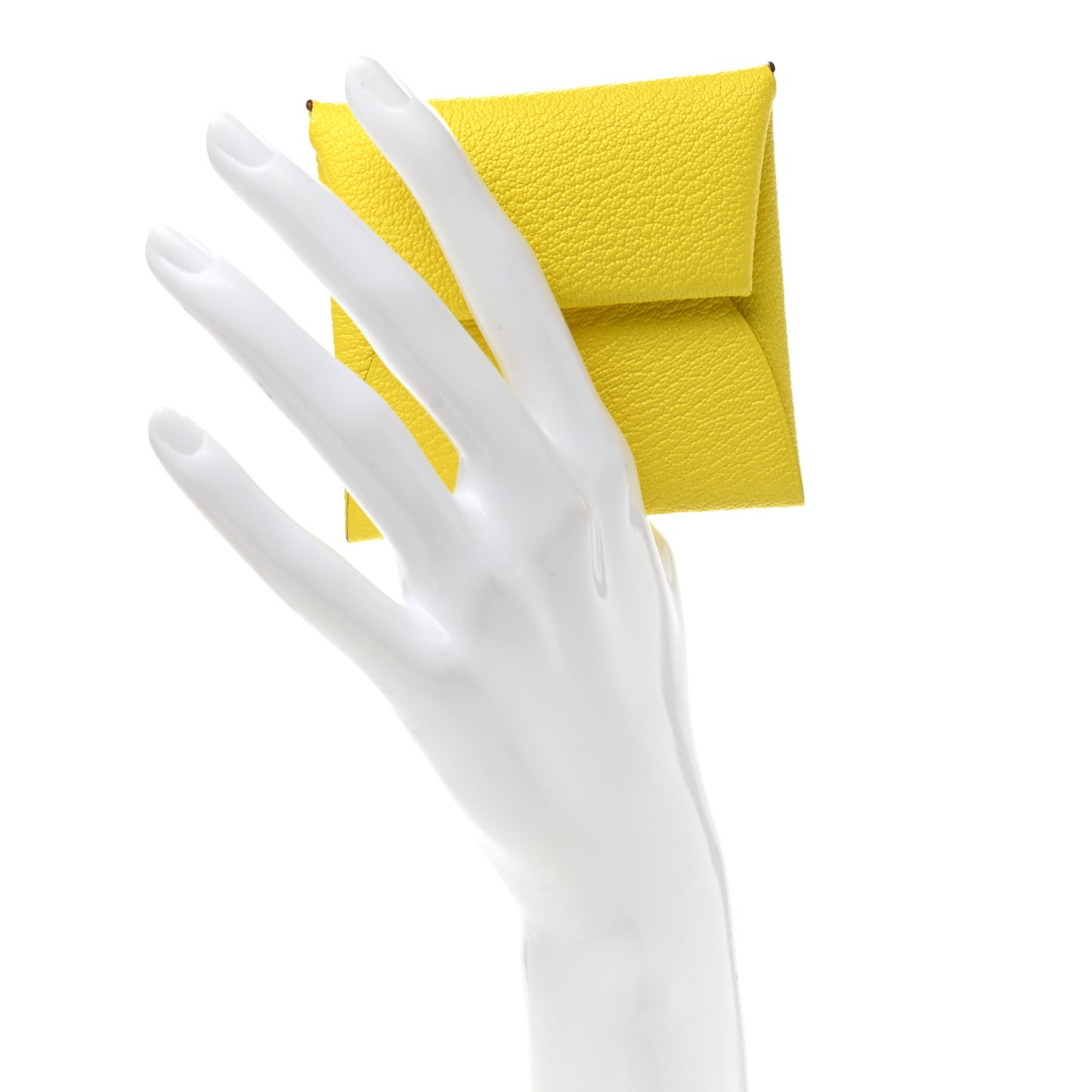 Chevre Mysore Bastia Coin Purse Jaune Citron