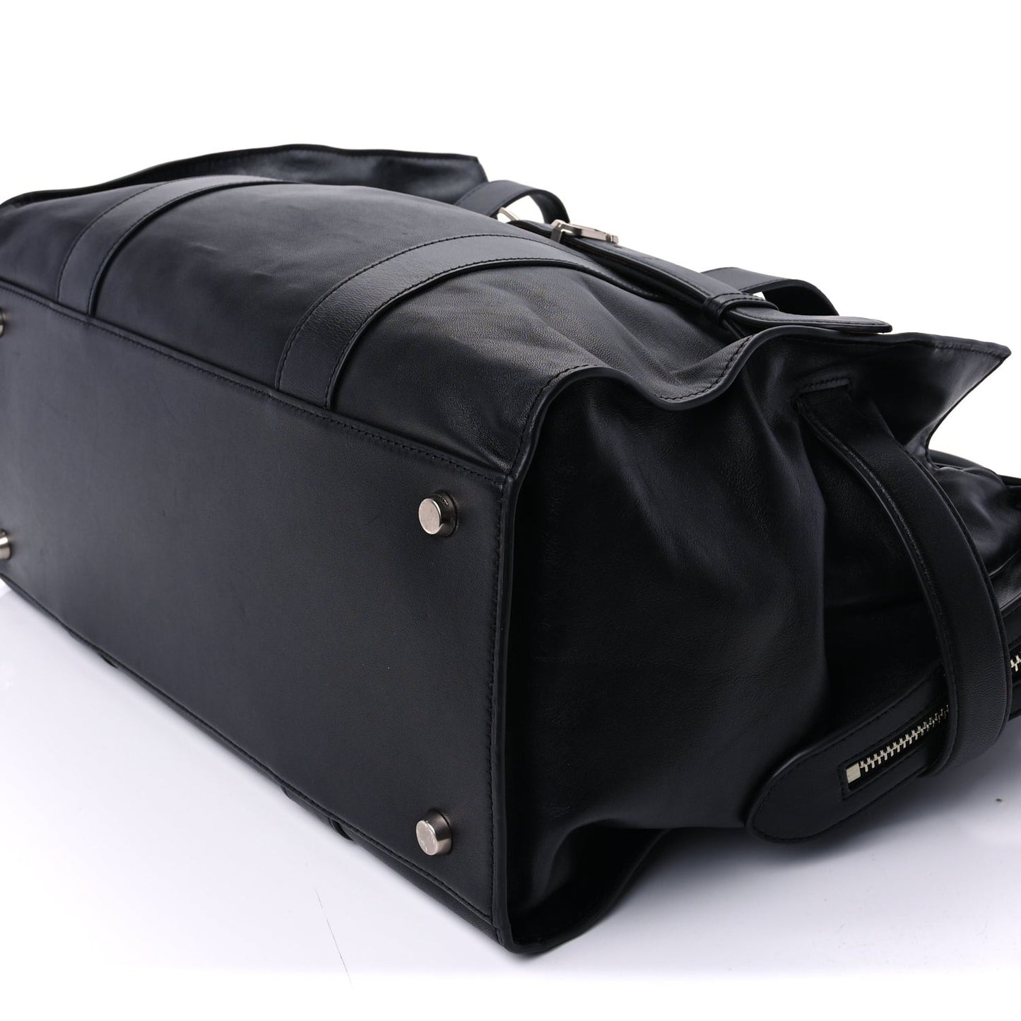 Calfskin Dakota Tote Bag Black