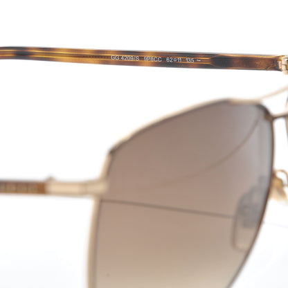Gucci Aviator Sunglasses 4209/S Gold 6 of 8