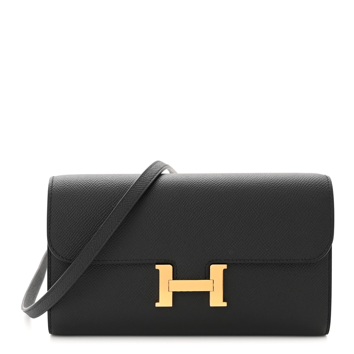 Hermes Epsom Constance Wallet To Go Black 1 of 9