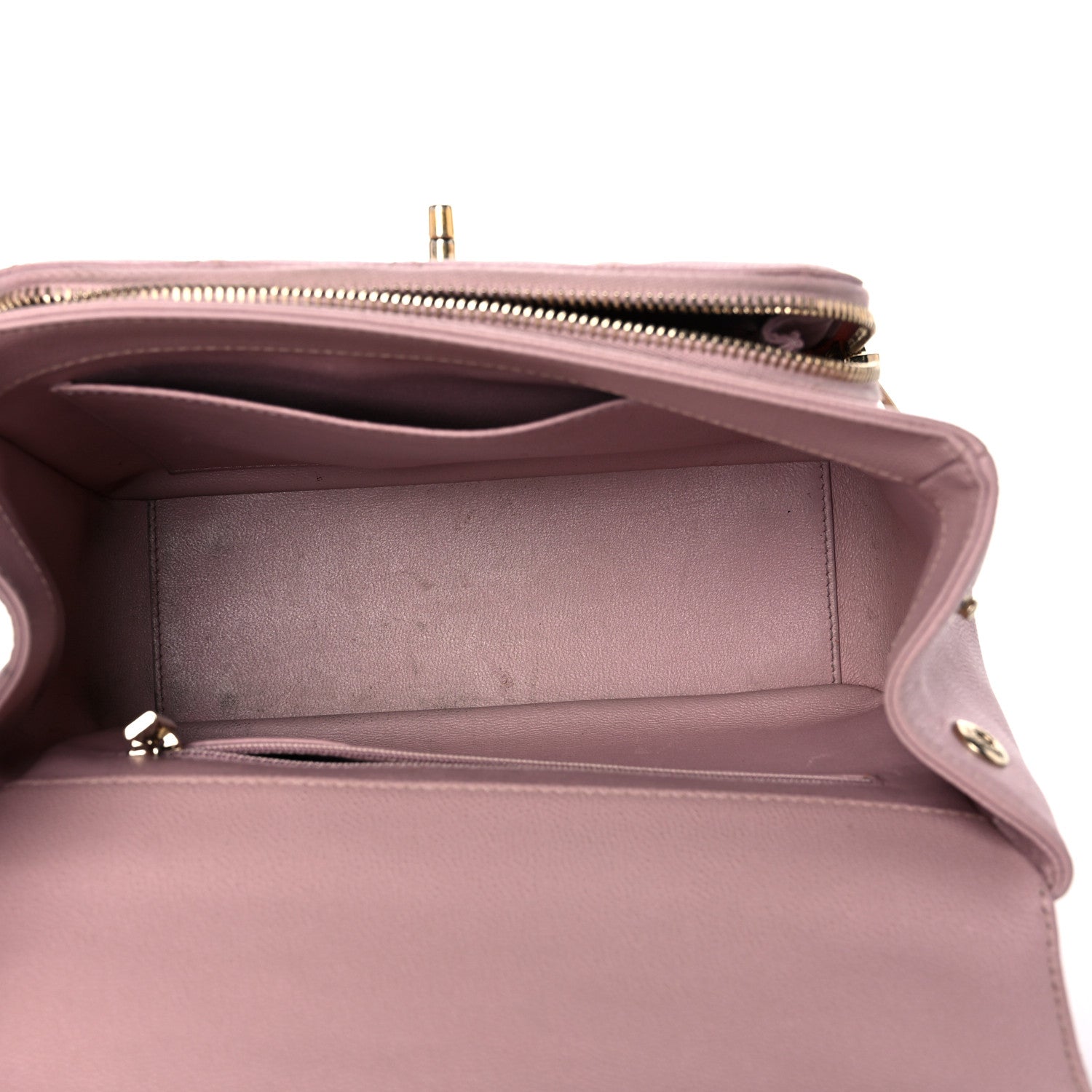 Chanel Caviar Quilted Medium Business Affinity Flap Light Pink 5 of 24