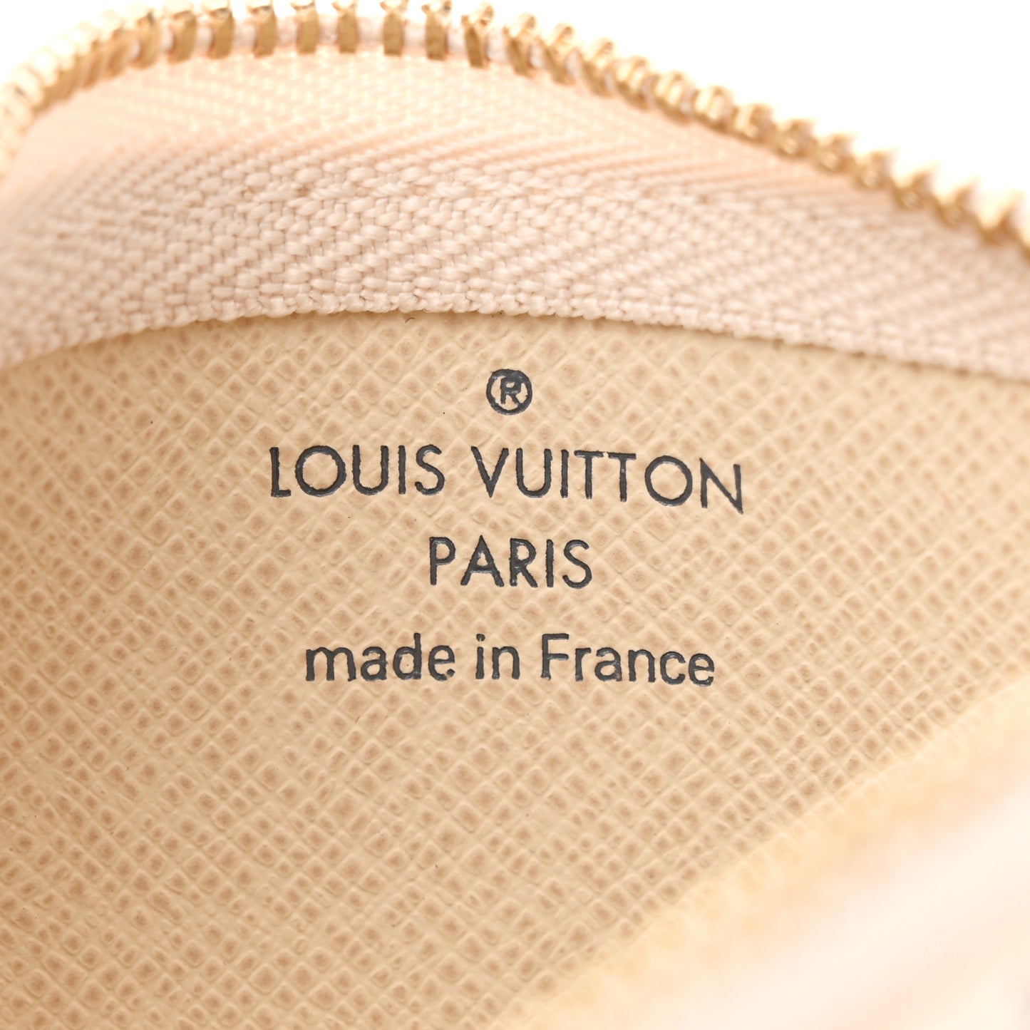 LOUIS VUITTON Damier Azur Key Pouch