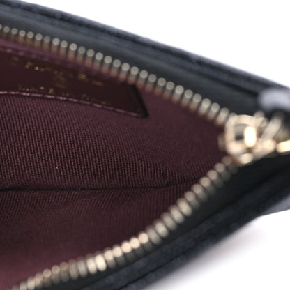 Chanel Caviar Quilted Flap Zip Card Holder Black 7 of 9