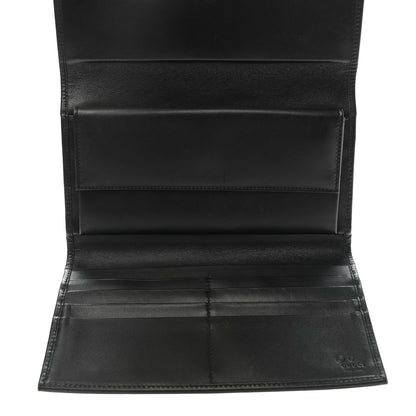 Gucci Monogram Nylon Continental Wallet Black 5 of 10
