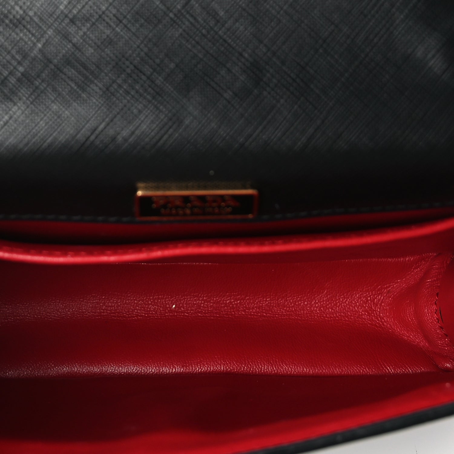 Prada Saffiano Corolle Crossbody Bag Black 4 of 8