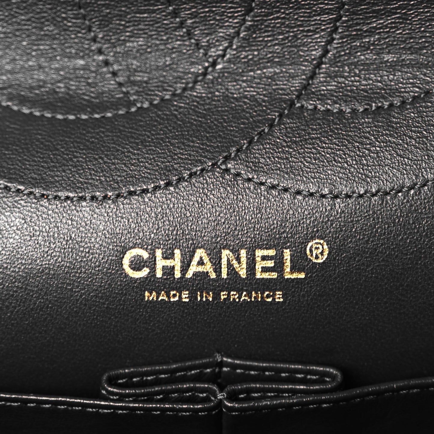 Aged Calfskin Quilted 2.55 Reissue 227 Flap Black