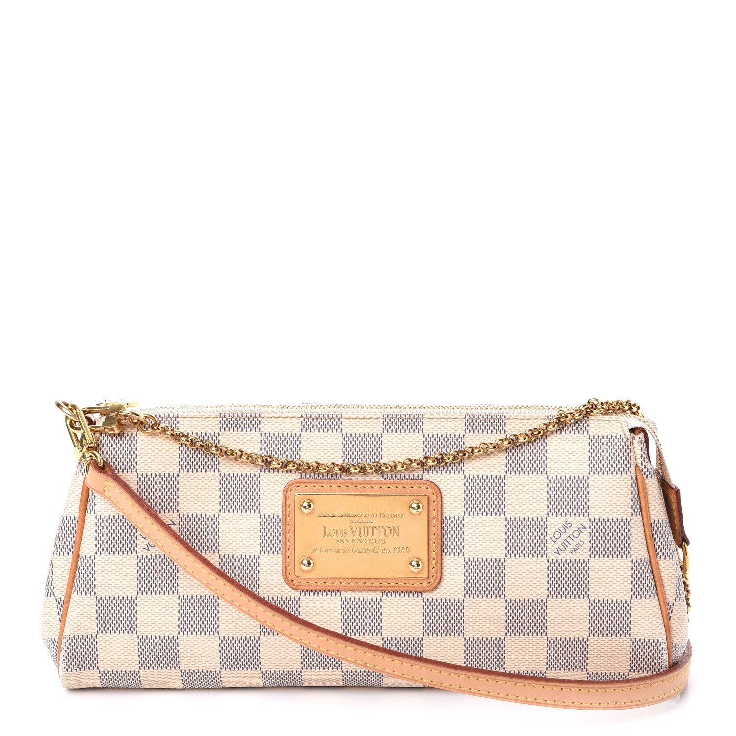 Louis Vuitton Damier Azur Eva Clutch 1 of 10