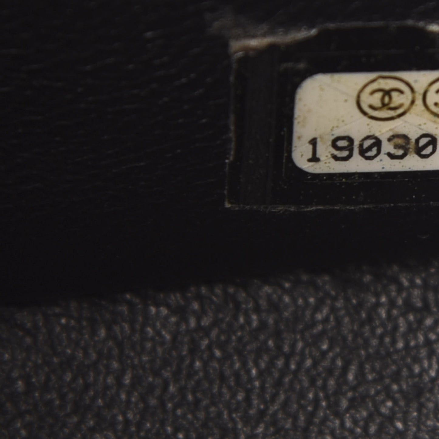 Patent Calfskin Quilted Mini Rectangular Flap Black