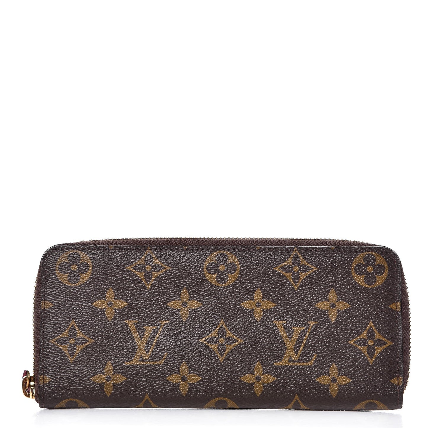 Monogram Clemence Wallet Fuchsia