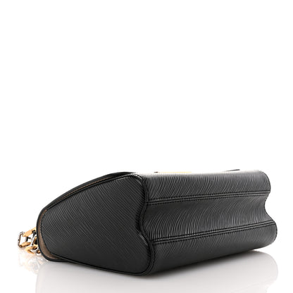 Louis Vuitton Epi Twist Shoulder Bag MM Black 4 of 9