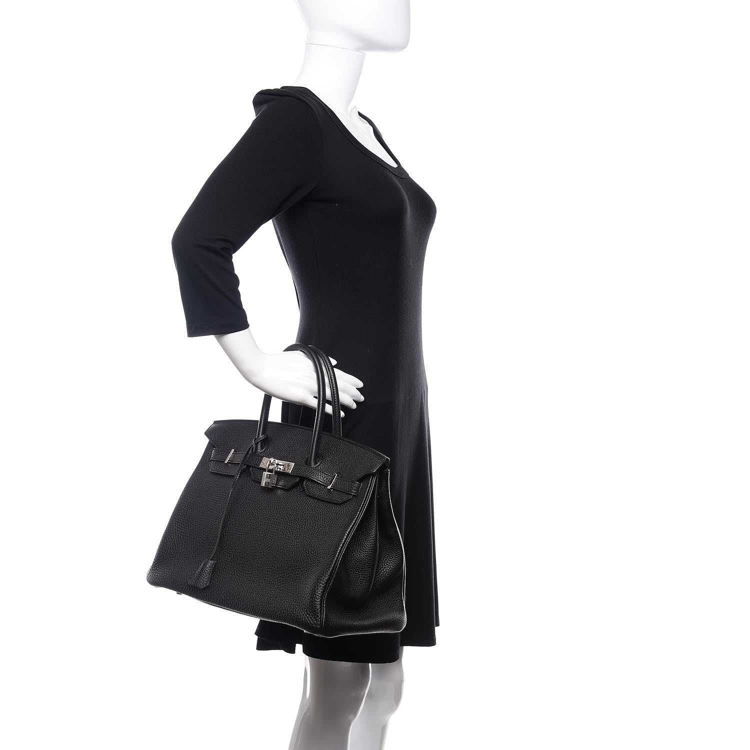 Hermes Togo Birkin 35 Black 2 of 36